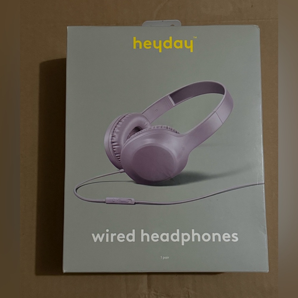 Heyday Wired On-Ear Headphones in Purple